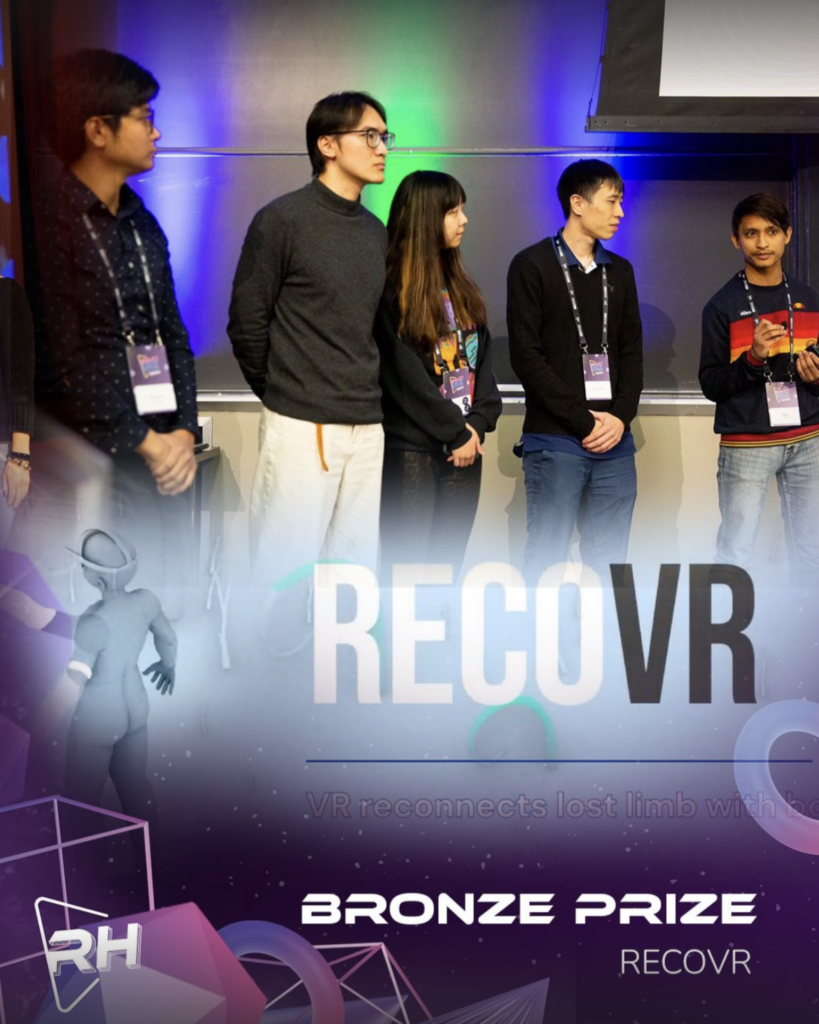 recoVR Bronze Prize group photo