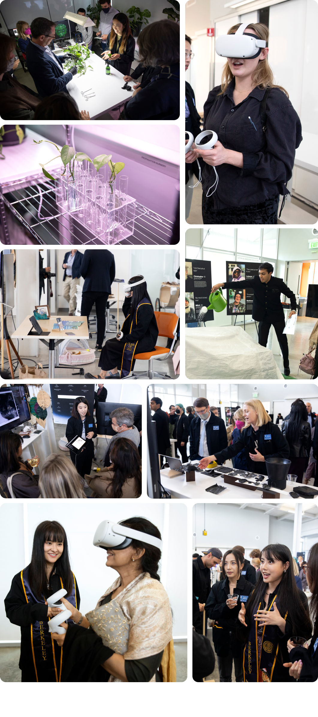 Flux exhibition photo collage